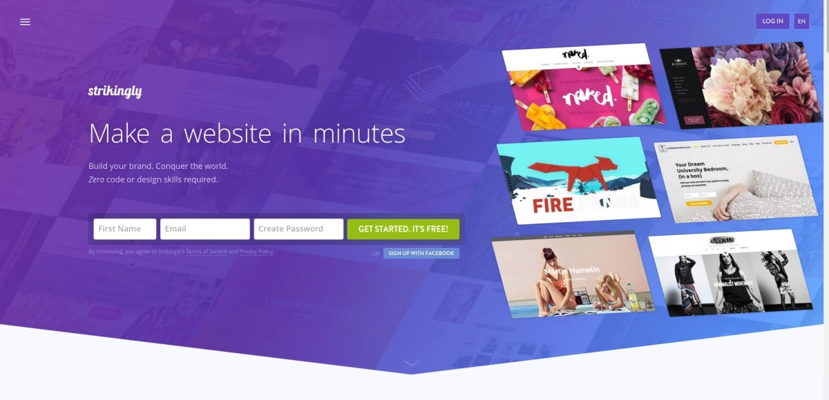 build splash page website build splash page website